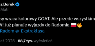 Tak Mateusz Borek ZAPOWIADA POWRÓT Goncalo Feio do Ekstraklasy!